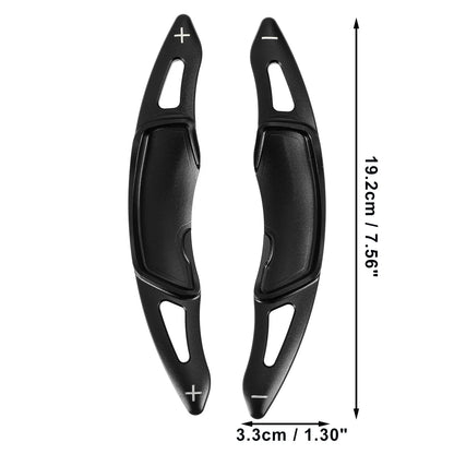 Black Steering Wheel Paddle Shifter Extensions for Subaru Forester (2015-2019)