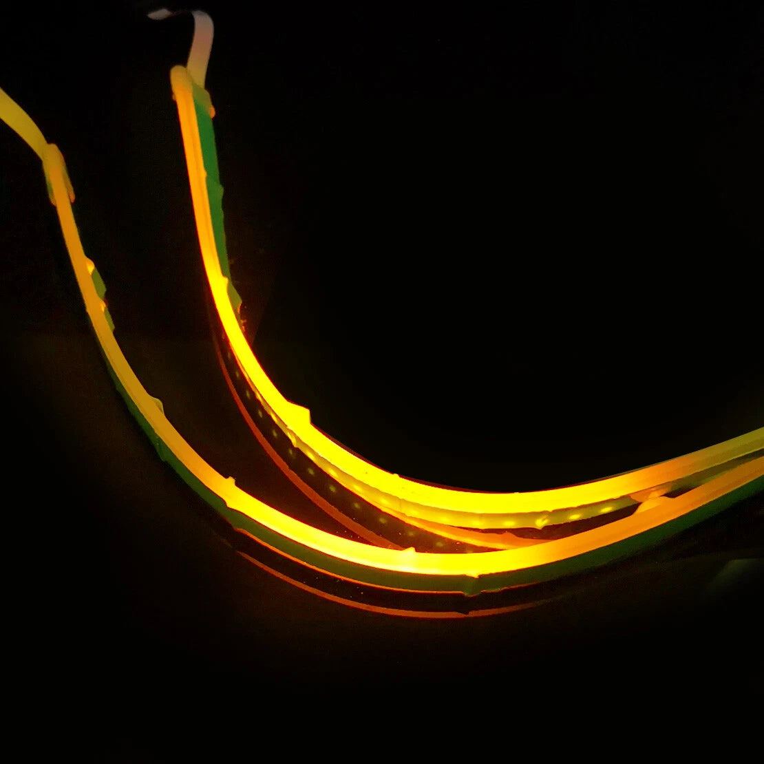 30cm Sequential Flexible DRL Turn Signal LED Strip Lights for Car