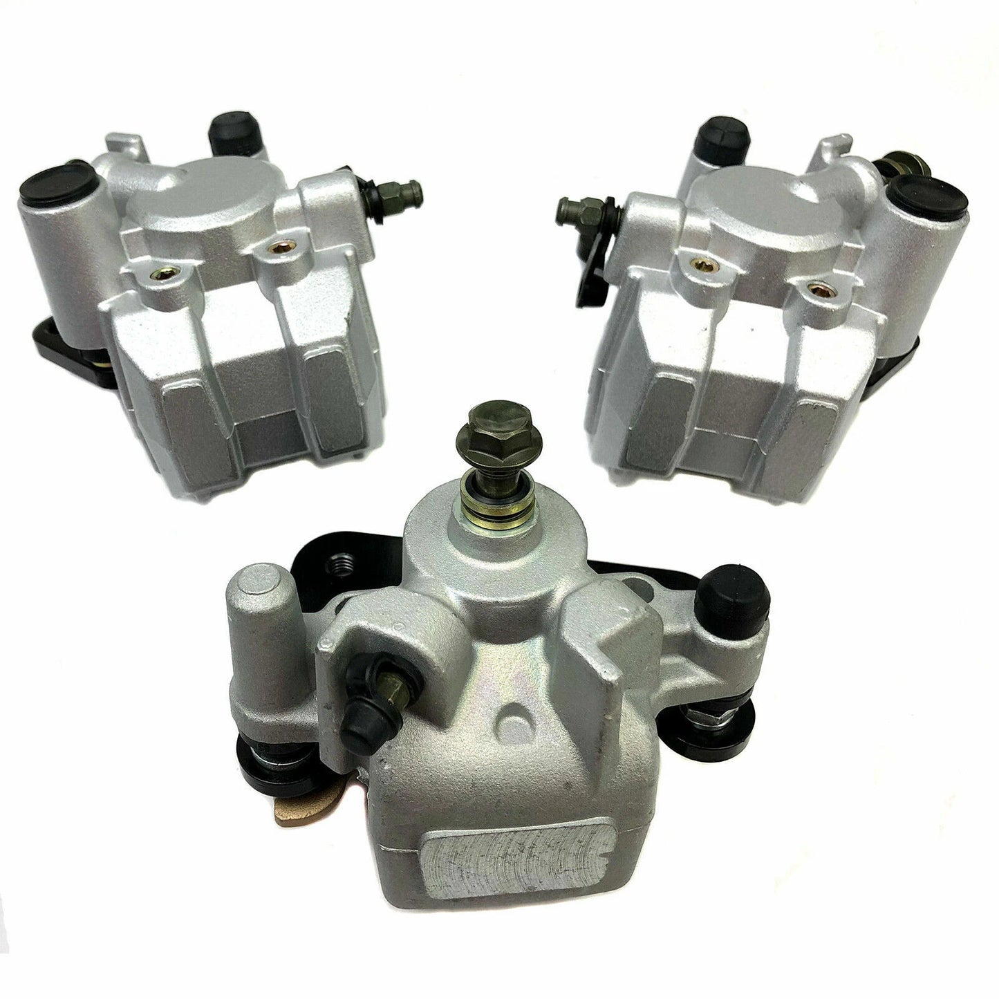2 x Front & Rear Brake Calipers with Pads for Yamaha Kodiak 450 (2005–2006)
