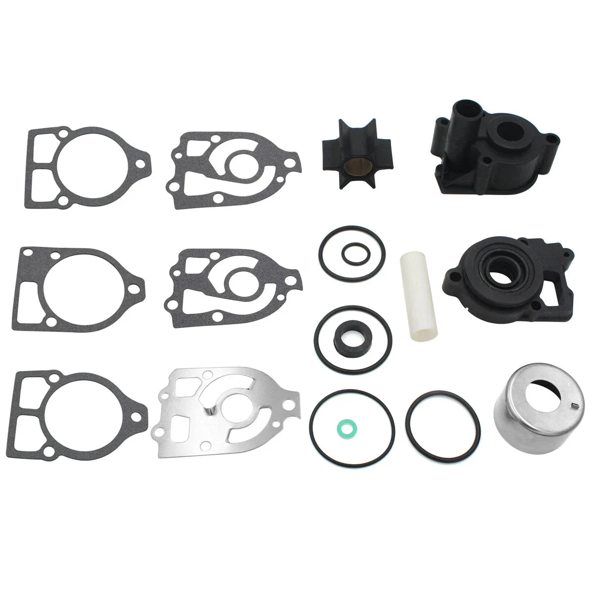Water Pump Impeller Kit for Mercury V6 150-225 HP Outboard 18-3320