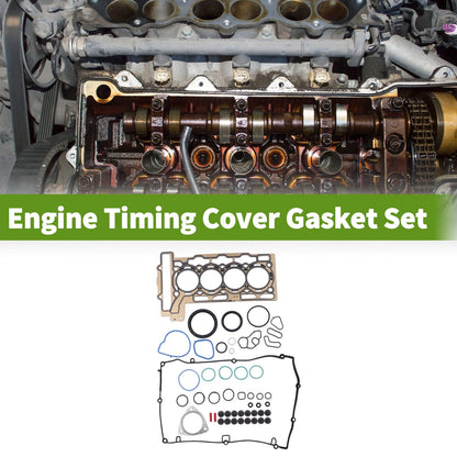 Engine Timing Cover Gasket Set for Mini Cooper 1.6L (2007-2015)