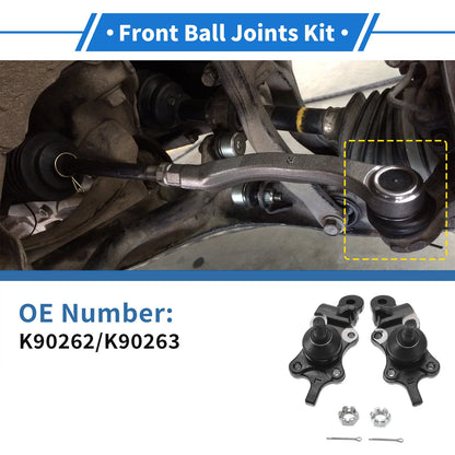 2 x Front Lower Ball Joints for Toyota Tundra (2000–2002)