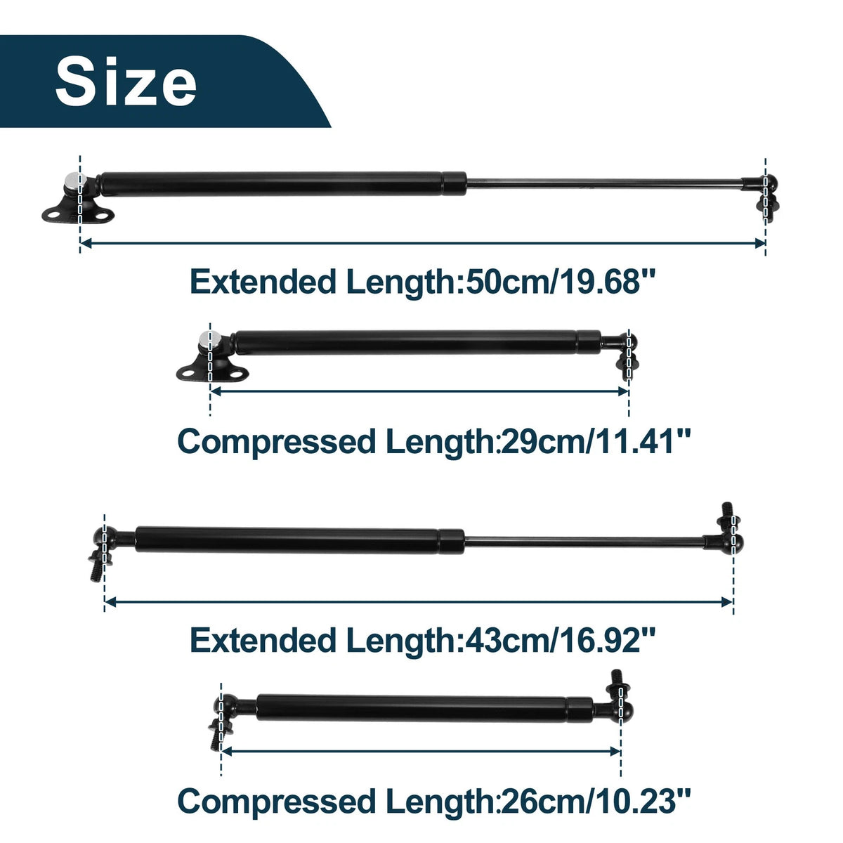 Lift Supports for Toyota Land Cruiser (2008-2021)