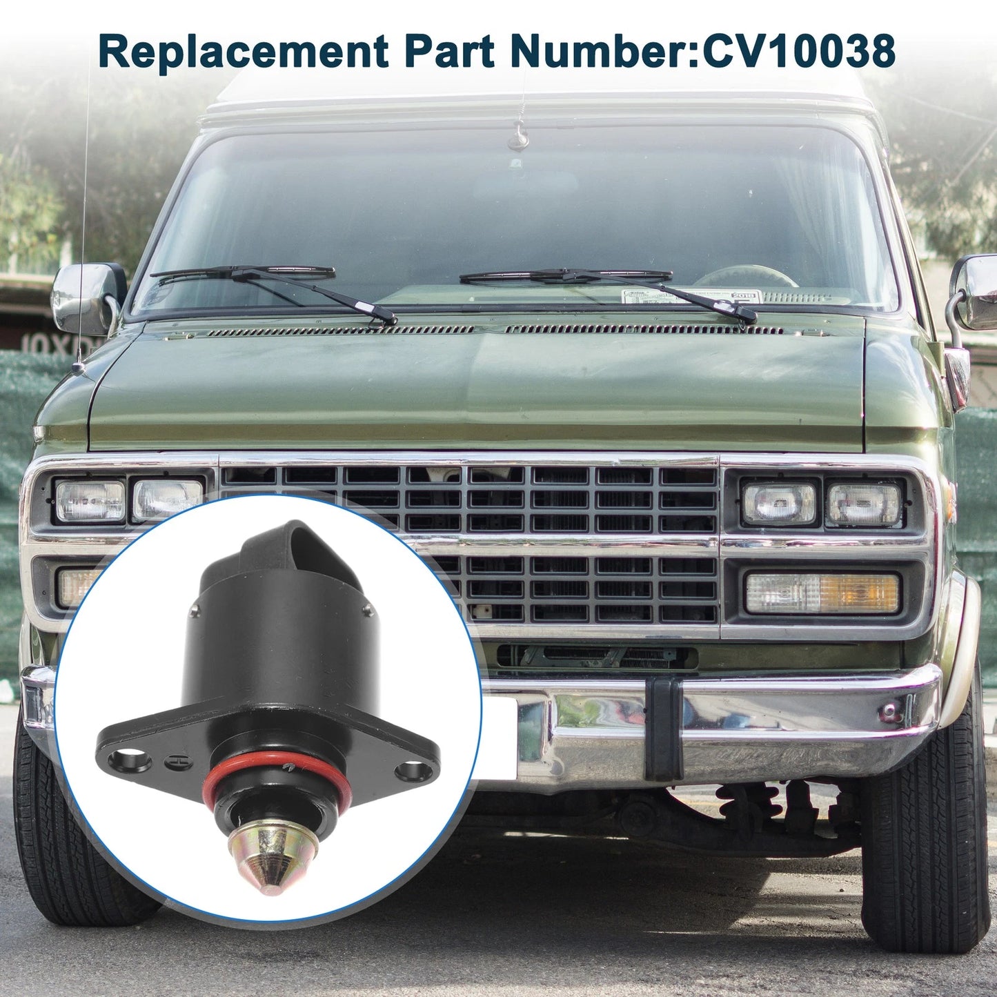 Idle Air Control Valve for GMC G3500 (1994-1996)
