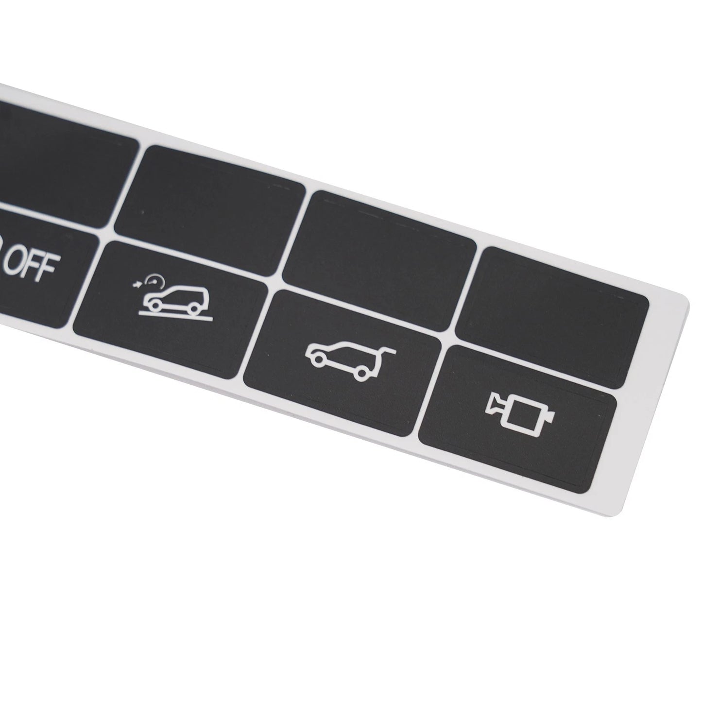 DASH Button Stickers for BMW X5 (2006–2013)
