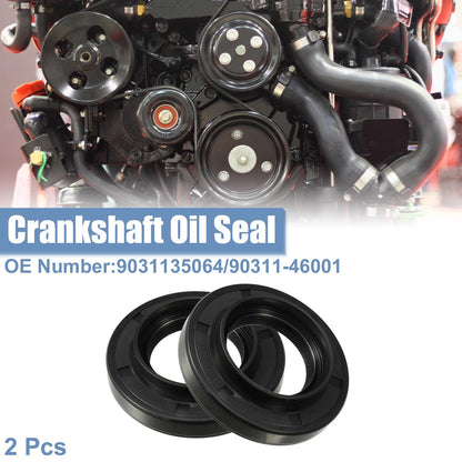 Engine Crankshaft Oil Seals for Lexus GS300 (1993-2005) Black