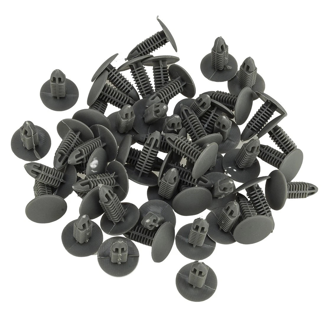 50 x 1/4" Hole Plastic Fasteners Clips for Hyundai Sk