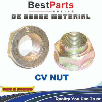 Axle Nut / M22x1.5 / 2 x for ACURA HONDA MINI SCION TOYOTA