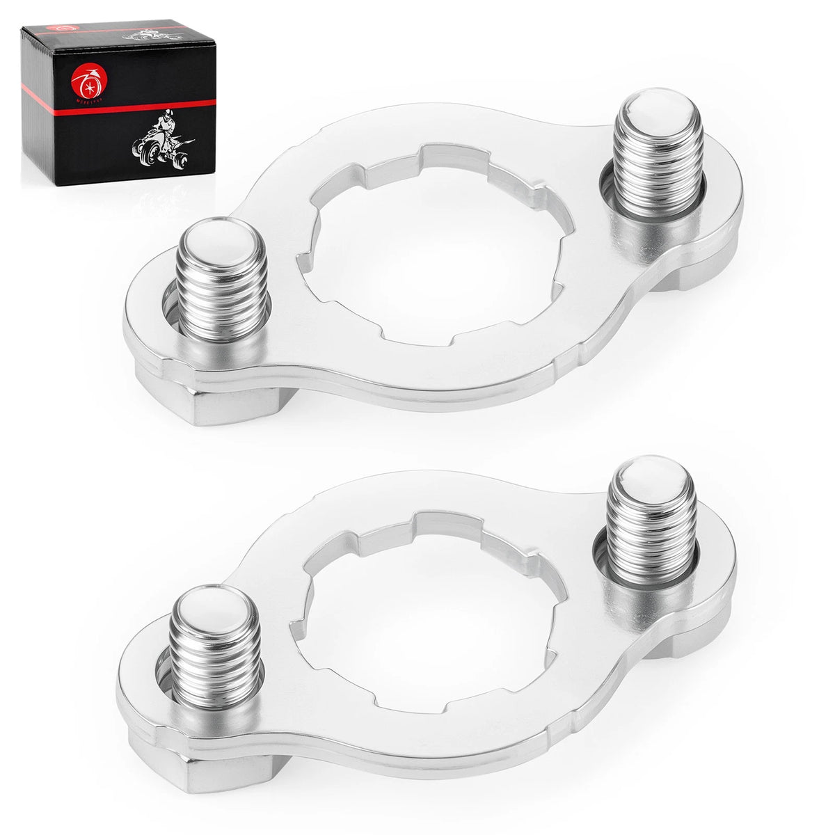 2 x Front Sprocket Retainer Plate for Honda CT70 C70 C70K C70M CL70 (1969–1981)