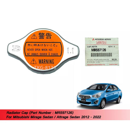 Radiator Cap for Mitsubishi Mirage G4 (2012-2022)