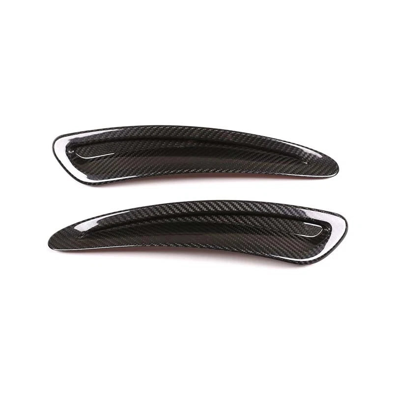 Real Carbon Fiber Hood Bonnet Side Vent Cover Trim for Toyota GR Supra A90 19-24