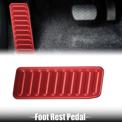 Aluminium Alloy Left Foot Rest Pedal for Ford Mustang (2015-2020)