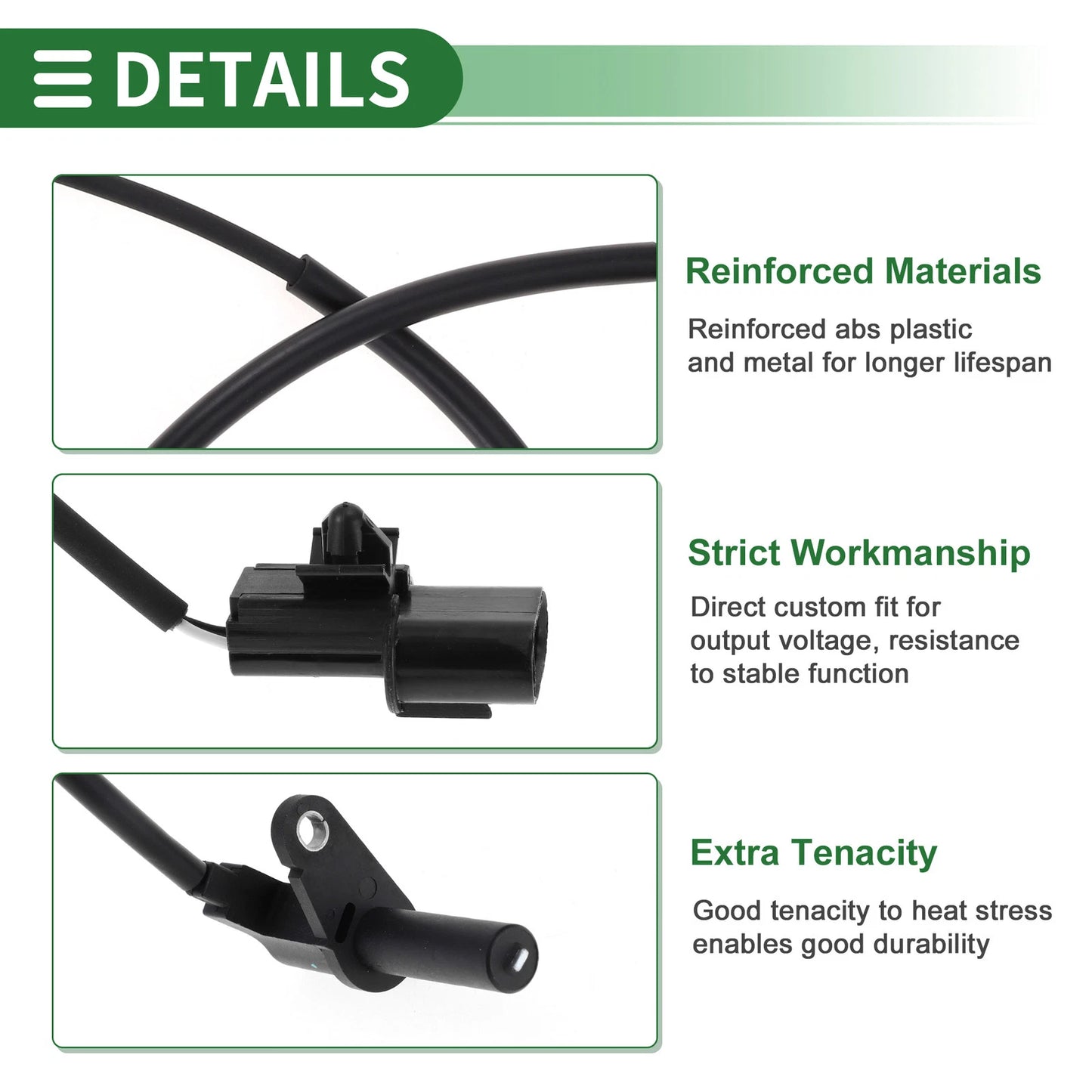 ABS Wheel Speed Sensor for Mitsubishi Space Runner (1991-1998)