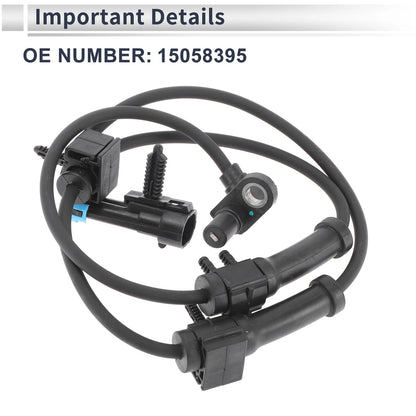ABS Wheel Speed Sensor for Chevrolet Astro (2003-2005) Front Left/Right