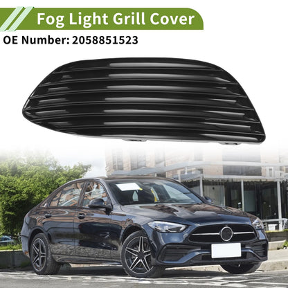 Front Left Fog Light Grill for Mercedes-Benz C-Class (2015-2018)