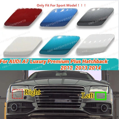 Painted Front Bumper Headlight Washer Cover for Audi A7 S7 (2012–2014)