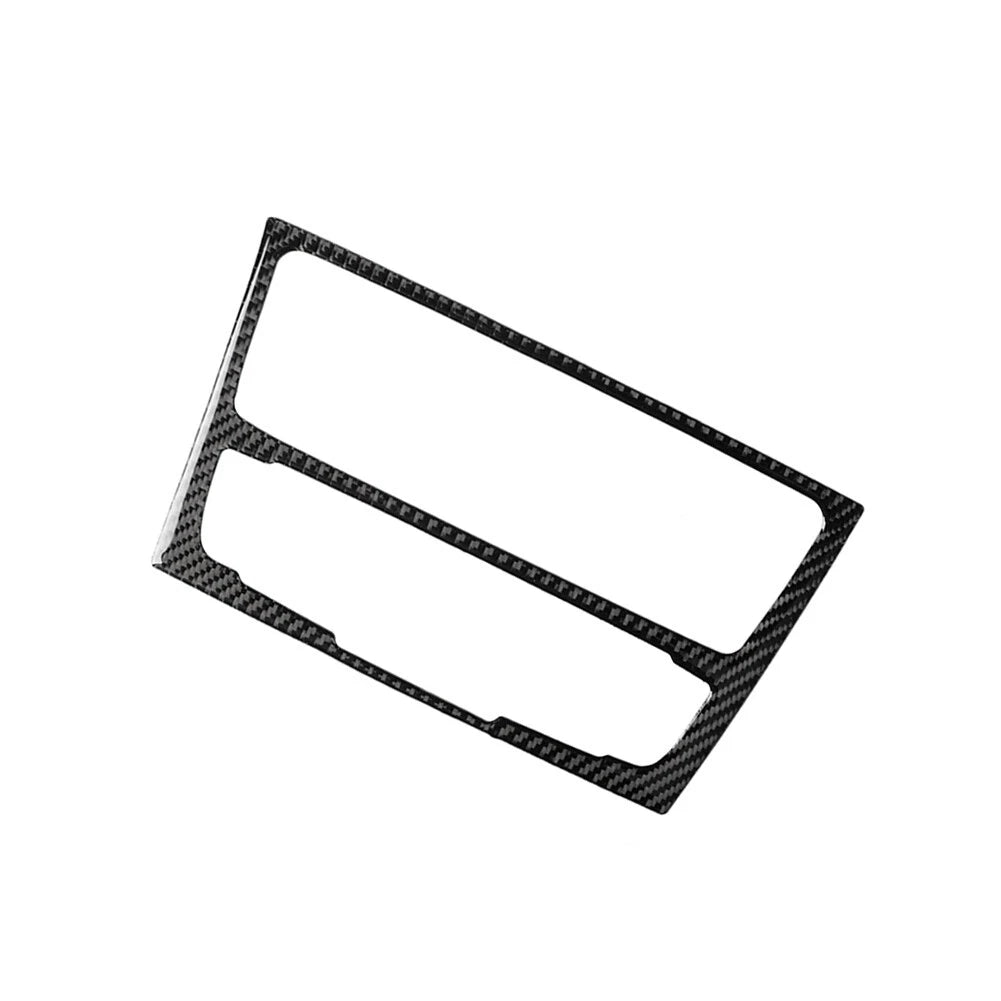 Carbon Fiber Console CD Panel Cover Trim for Audi A4 A5 Q5 B7 (2009-2016)