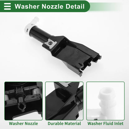 Headlight Washer Nozzle for Mitsubishi Pajero (2000-2006)