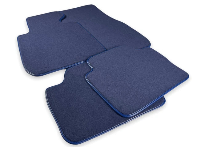 Floor Mats for Rolls Royce Shadow 1965-1977 Dark Blue Carpets 2 x AutoWin