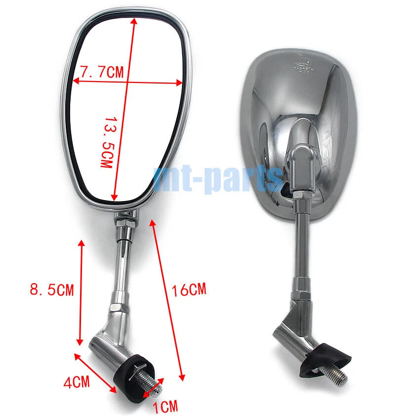 Rear View Mirror for Suzuki GSF250 GSF400 GSF600 GSF650 GSF1200 GSF1250 (1995-2023)