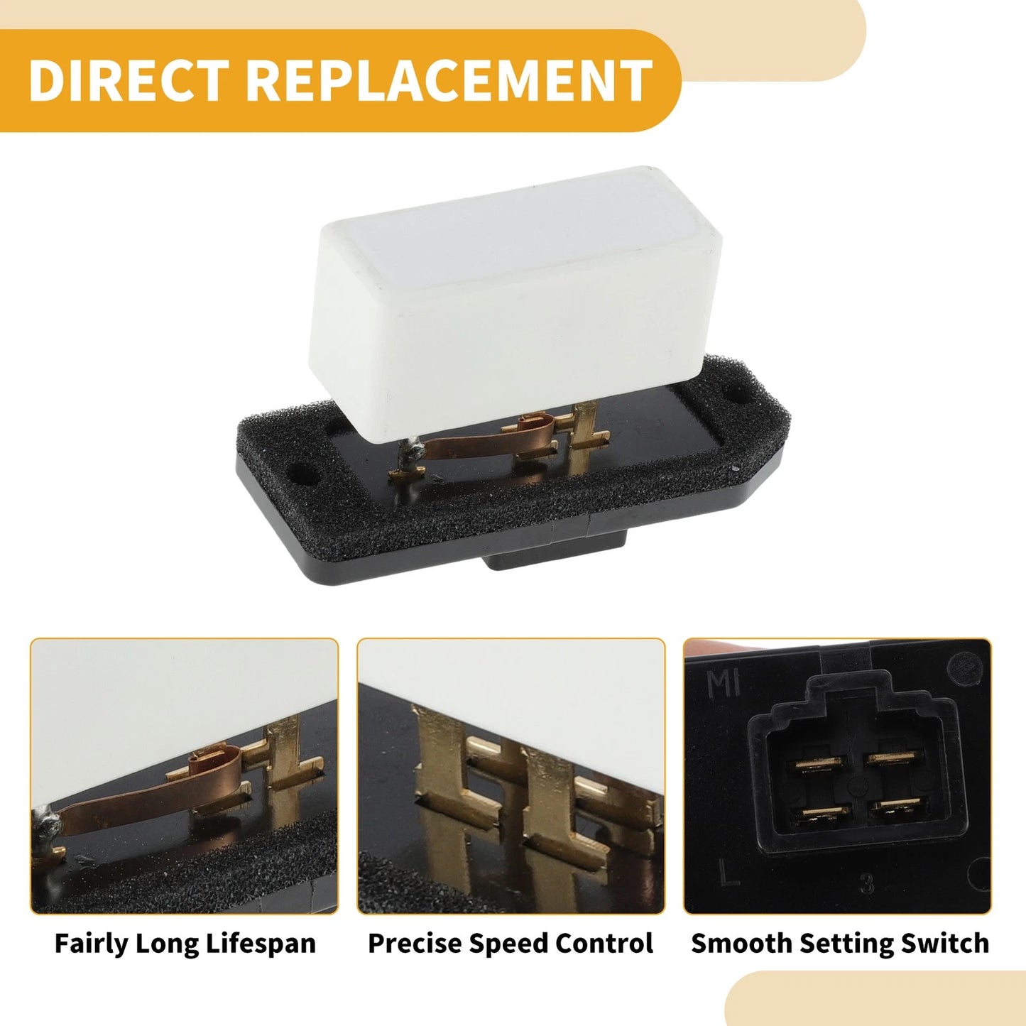 HVAC Blower Motor Resistor for Dodge Ram 1500 (2010 - 2012)