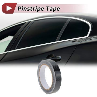 Pinstripe Tape 20mmx10m for Car Motorcycle Stripes DIY Stickers Black 1 Pcs
