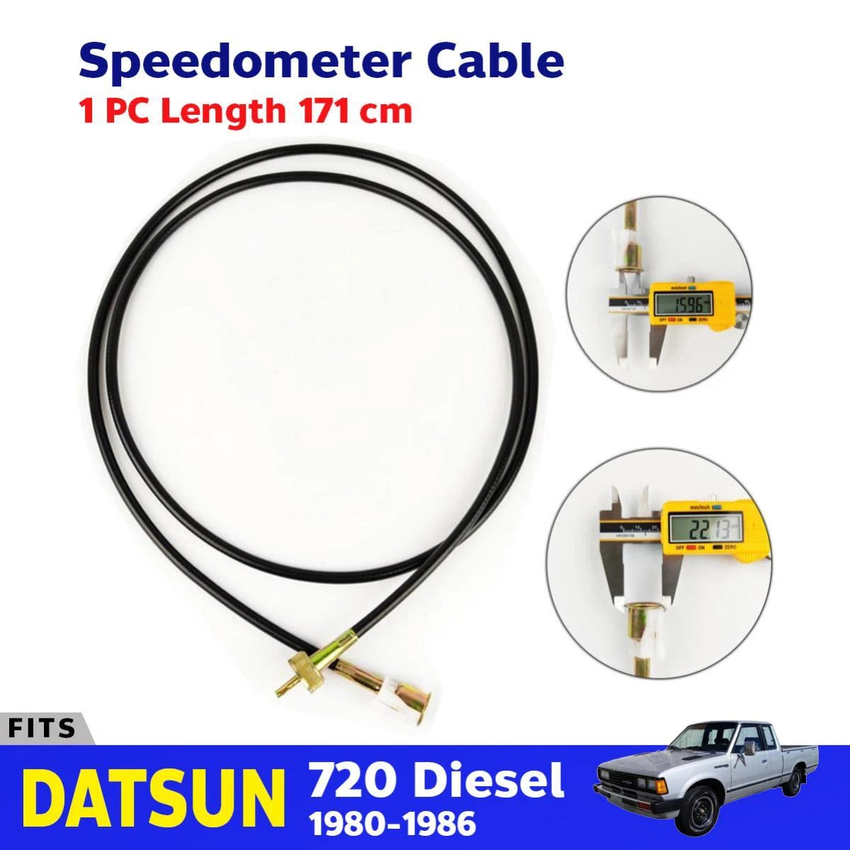Speedometer Speedo Meter Cable Fits Datsun 720 Diesel Nissan Pickup 1980-86 D06