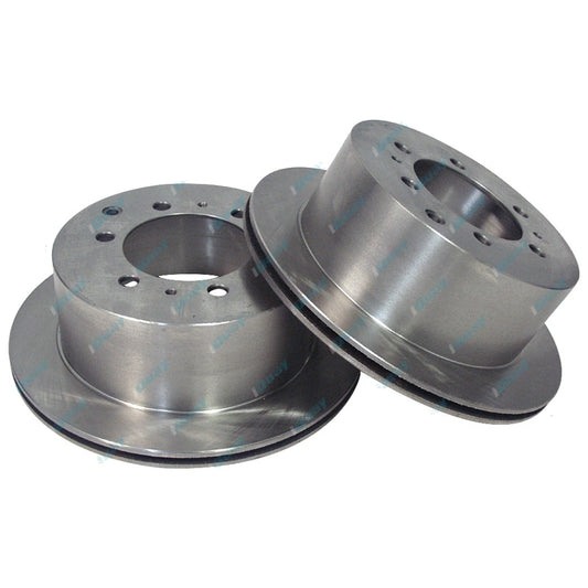 2 Rear Disc Rotors for Landcruiser 80 Series 1990-8/92 FJ80 HDJ80 HZJ80 Brake