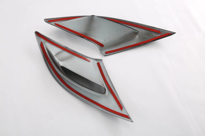 Carbon Fiber Front Fog Light Tail Lamp Lid Cover Trim for Honda Accord (2023)