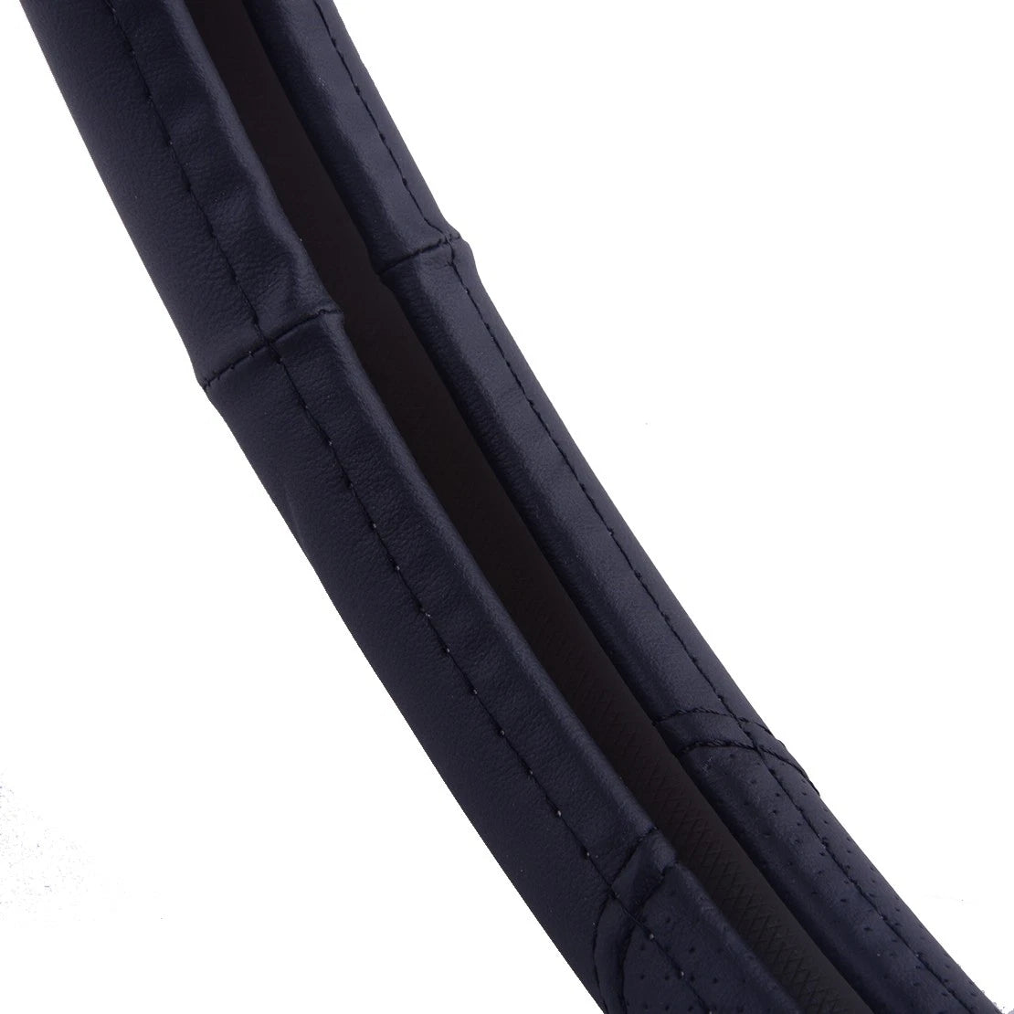 Black Leather Steering Wheel Cover for Ford F150 F250 F350 (2004-2023)