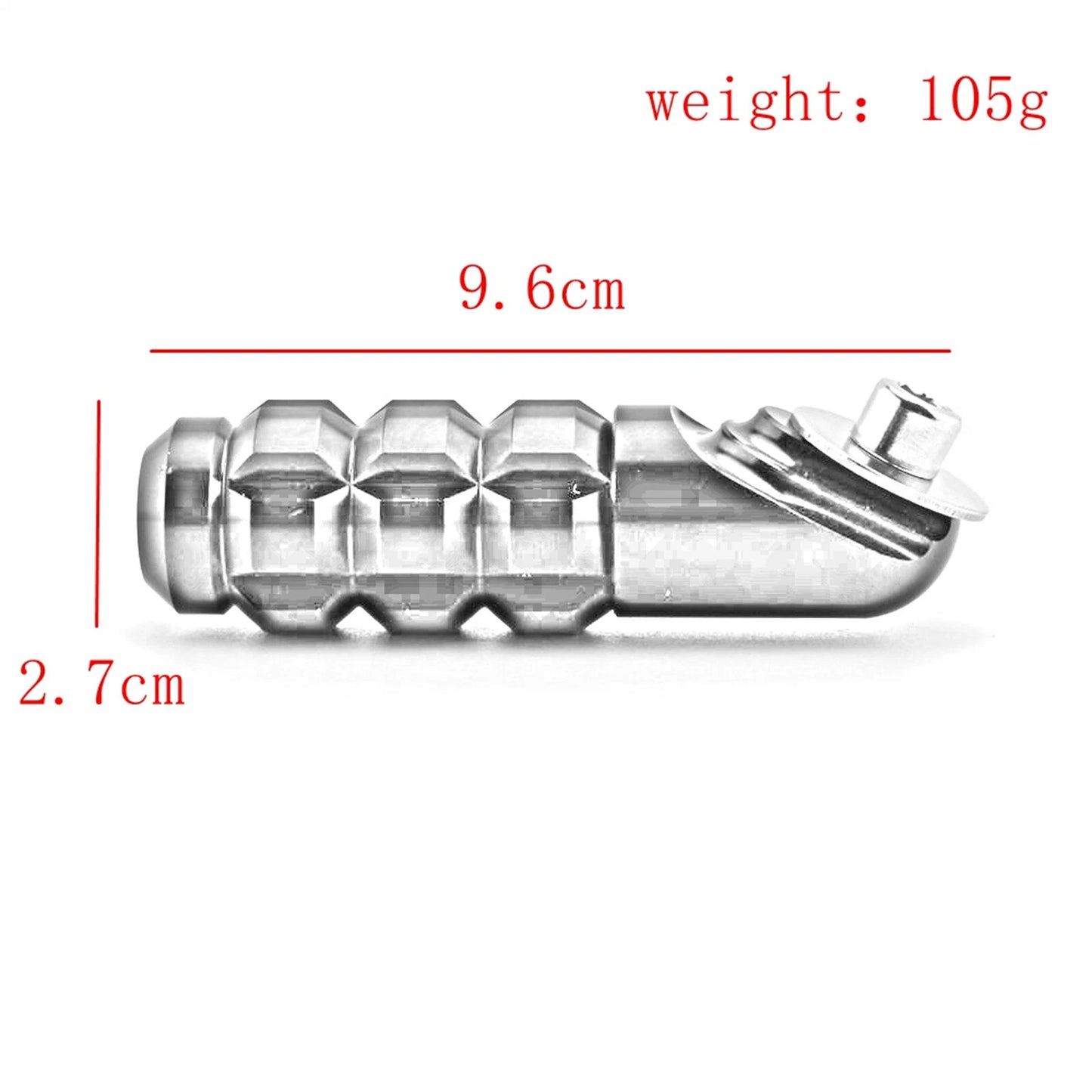 Kickstand Extension Chrome for Harley Dyna Wide Glide FatBob (1991-2017)