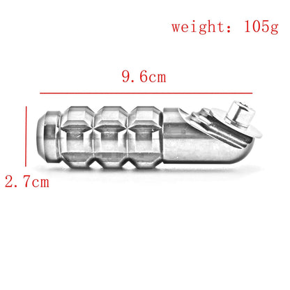 Kickstand Extension Chrome for Harley Dyna Wide Glide FatBob (1991-2017)