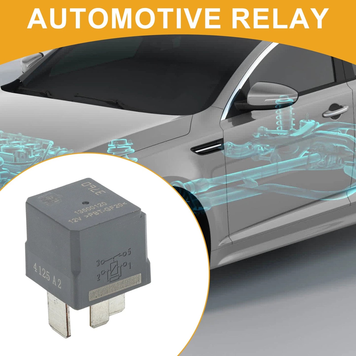 Power Relay 12V 4 Pin for Buick Regal (2011–2017)