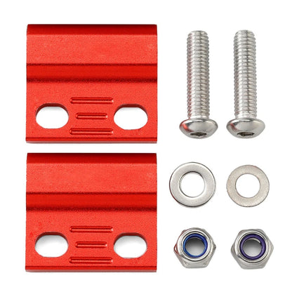 Red Motorcycle Front Brake Line Hose Clamp for HONDA XR250R (1996-2004)