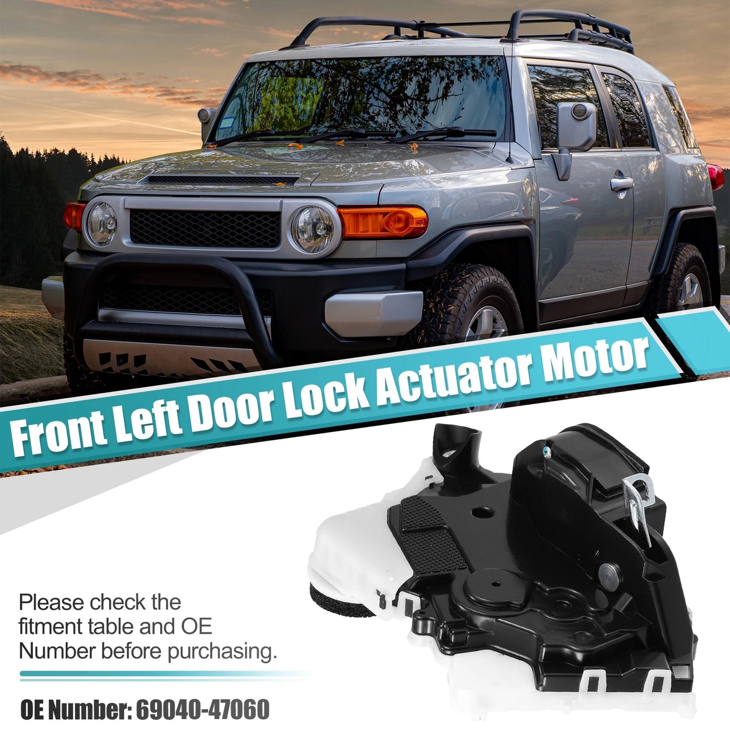 1x Door Lock Actuator Motor for Toyota Yaris (2006–2013)