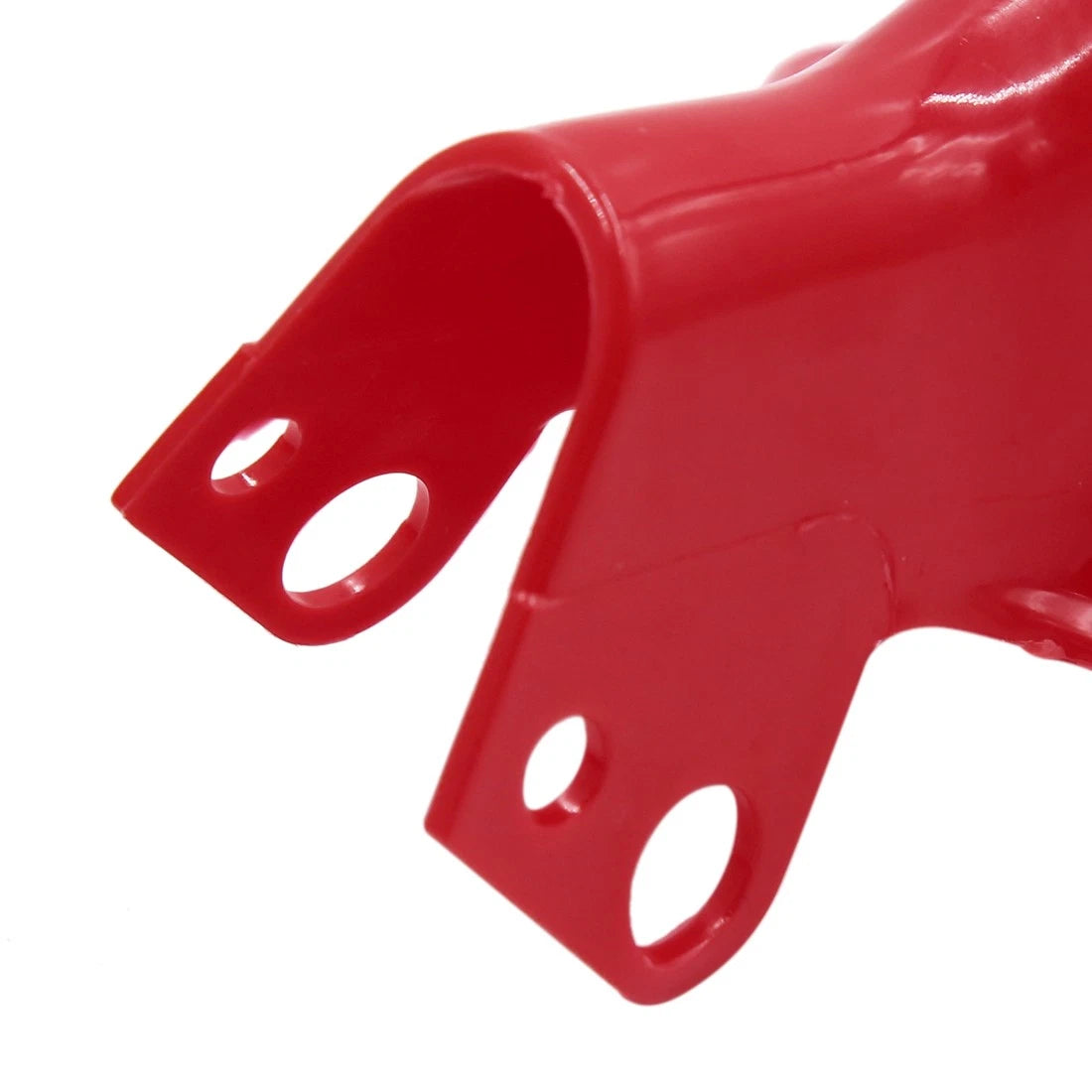 2 x Pair Red Plastic Handlebar Hand Guard for Yamaha