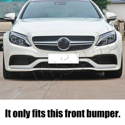 Front Bumper Tow Eye Hook Cover Cap for Mercedes W205 (2015–2018)