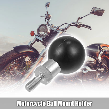 25mm Ball Mount Portable Tripod Ball Adapter for Motorcycle M6 Threaded Bolt