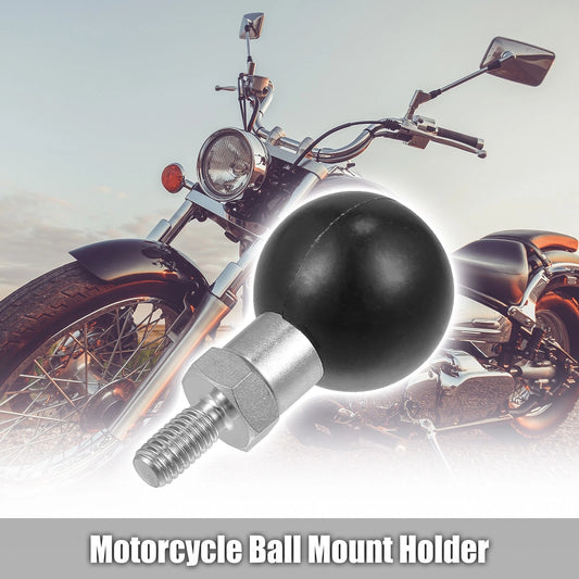 25mm Ball Mount Portable Tripod Ball Adapter for Motorcycle M6 Threaded Bolt