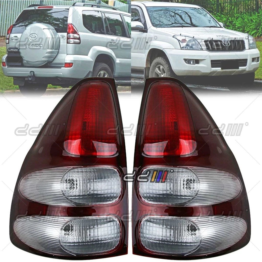 Tail Light Pair for Toyota Land Cruiser Prado (2003-2009)