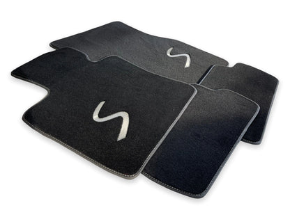 Floor Mats for MINI Cooper S One Countryman Black Tailored Carpets Set (2010-2023)