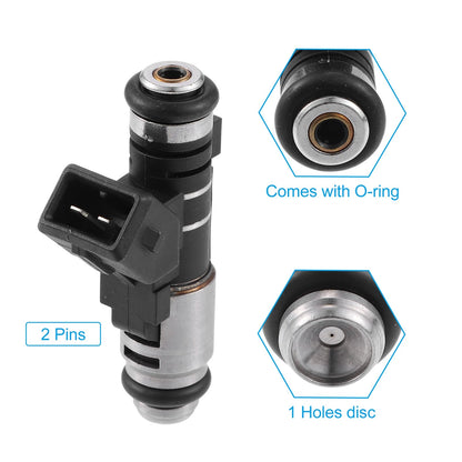4 Pcs Fuel Injector for Citroen C2 C3 1.1L, Peugeot (2003-2013)