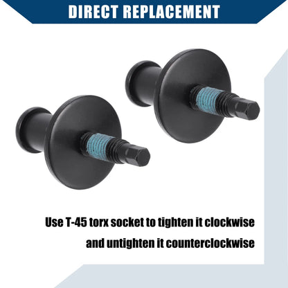 Rear Tailgate Striker Latch Lock Bolt 2 x for Ford F150 F250 (2004-2008)