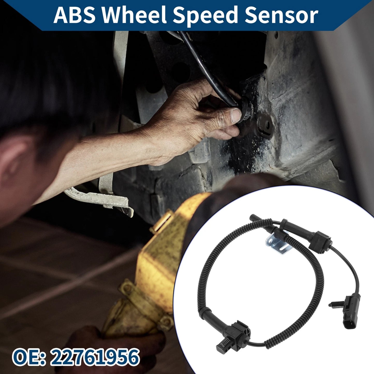 ABS Wheel Speed Sensor for Chevrolet Silverado Rear Left