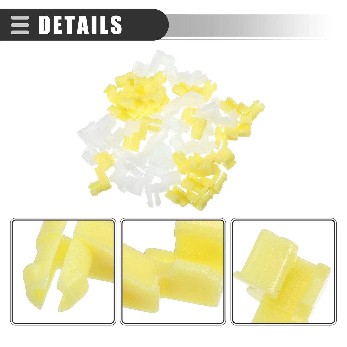 Tailgate Door Handle Lock Rod Clips for Toyota (No. 69293-12030)