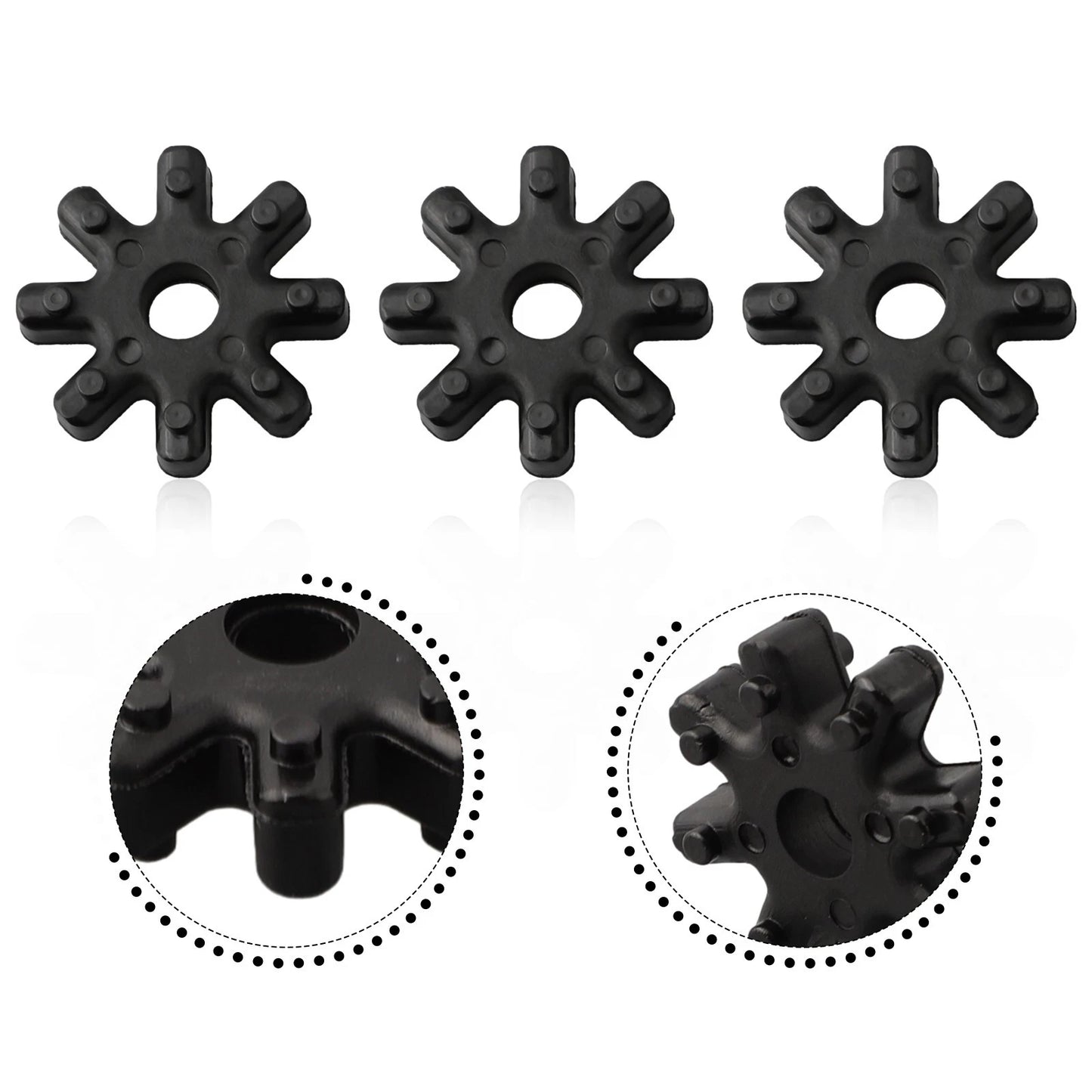 3x Flexible Coupling Steering Coupler