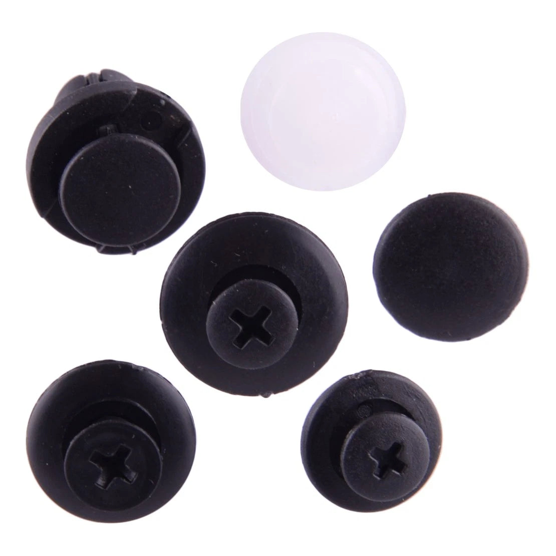 100pcs Universal Car Fender Liner Fastener Rivet Clips