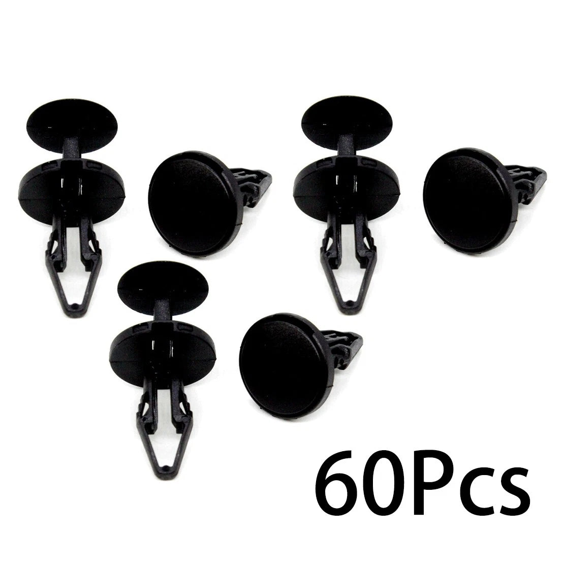 60x Fastener Clips for GM Ford Cadillac Grille Moulding (Fits Various Models)