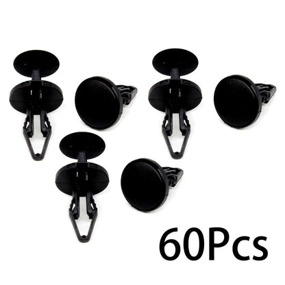 60x Fastener Clips for GM Ford Cadillac Grille Moulding (Fits Various Models)