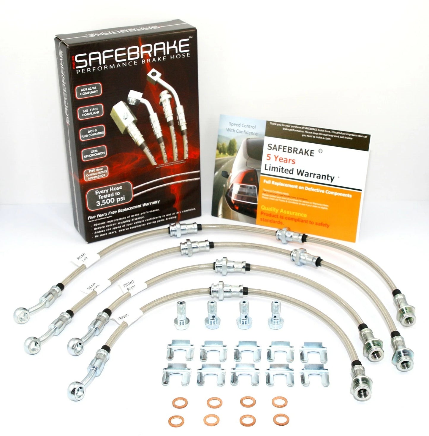 Brake Line Kit for Pulsar/Sunny GTi-R RNN14 2.0L SR20DET (1990-1995)